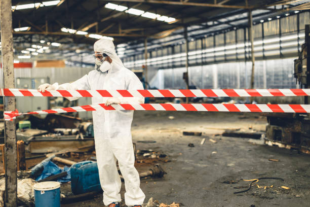 Professional Hoarding Cleanup technician working in Entiat, WA